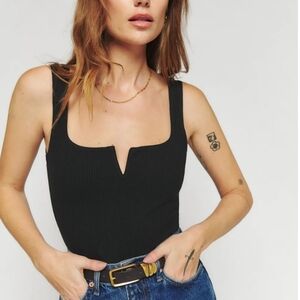 REFORMATION OSSIE KNIT TANK TOP